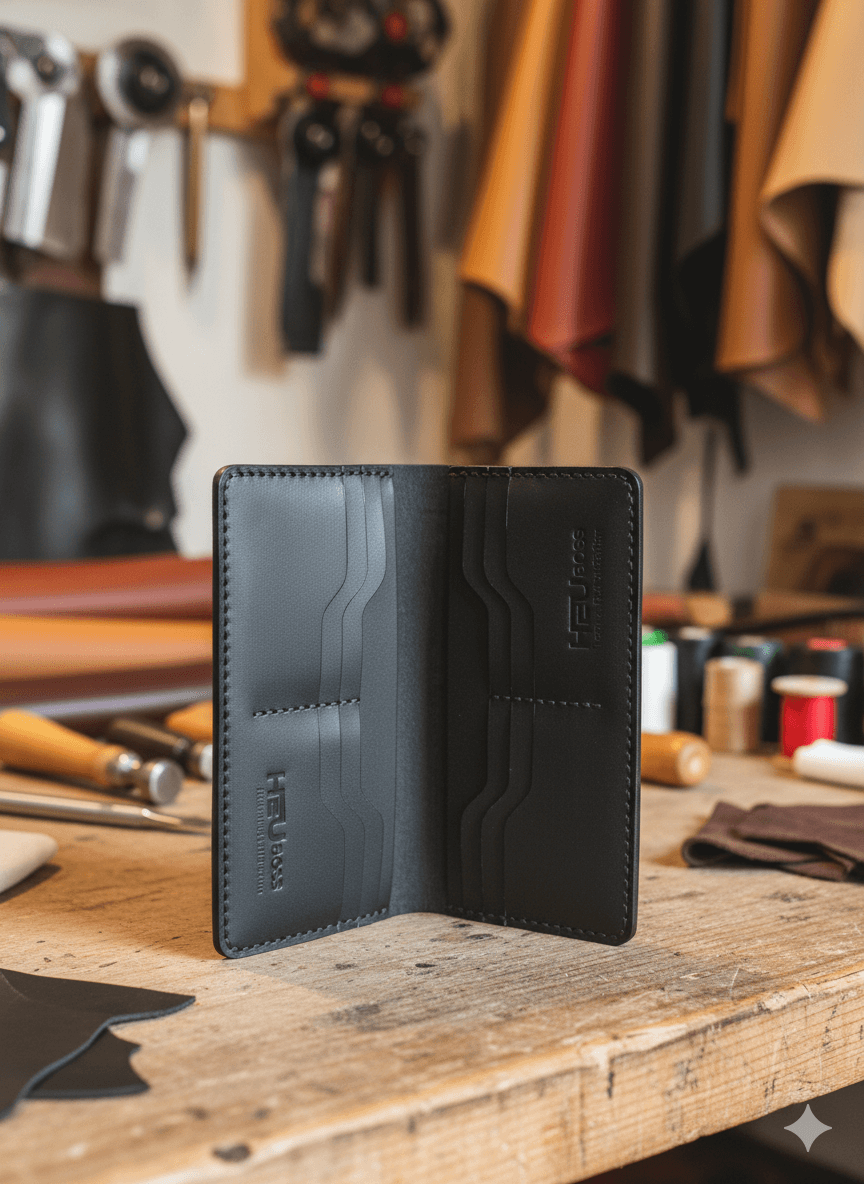 Premium Long Wallet (Black)